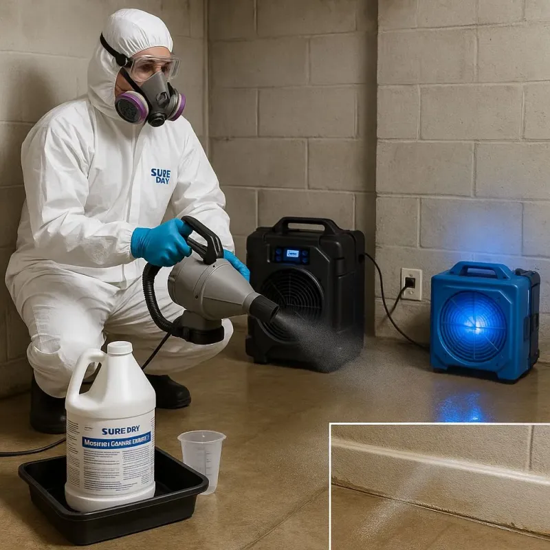 Sanitization and Odor Removal process in Kamas, UT