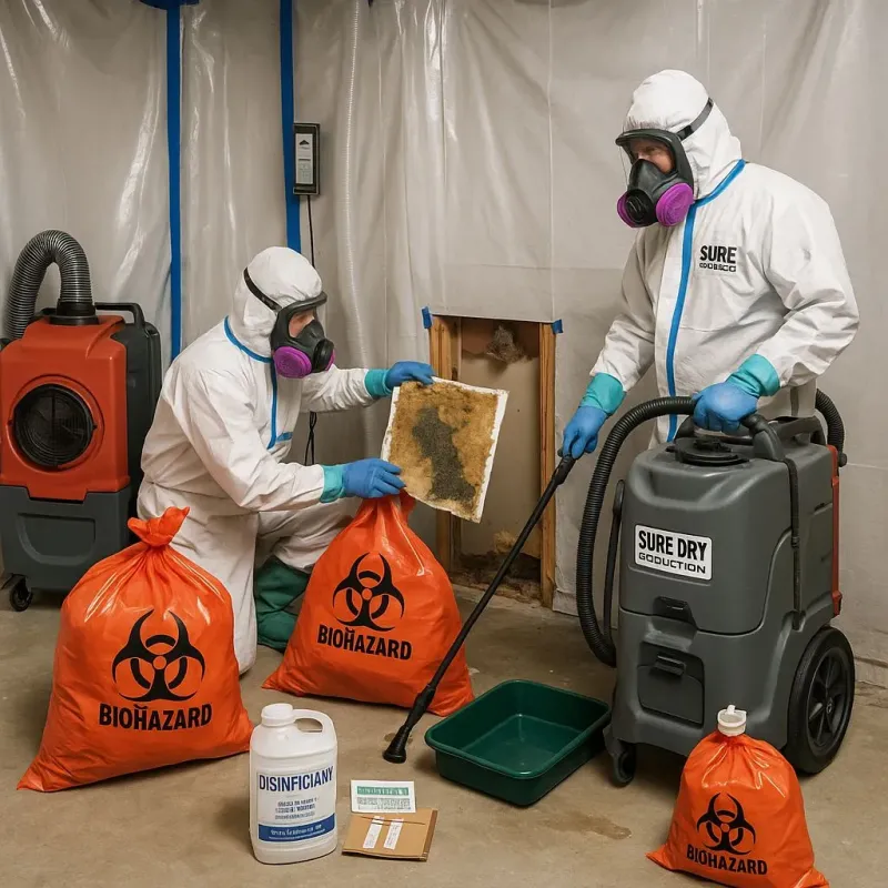 Contaminated Water Handling Protocols process in Kamas, UT